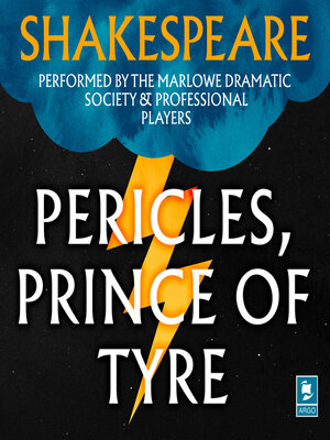 cover image of Pericles, Prince of Tyre
